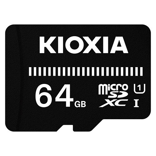 KIOXIA マイクロSDメモリーカード 64GB KCA-MC064GS(40163)