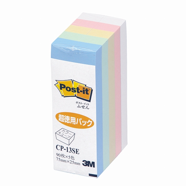 �X���[�G��(3M) �|�X�g�C�b�g �m�[�g �J���[�L���[�u 75×25mm �����p CP-13SE(71330)