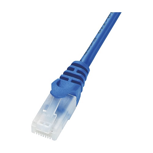 �T�����T�v���C(Sanwa Supply) �c���܂�h�~CAT5eLAN�P�[�u�� 3m LA-Y5TS-03BL(25213)