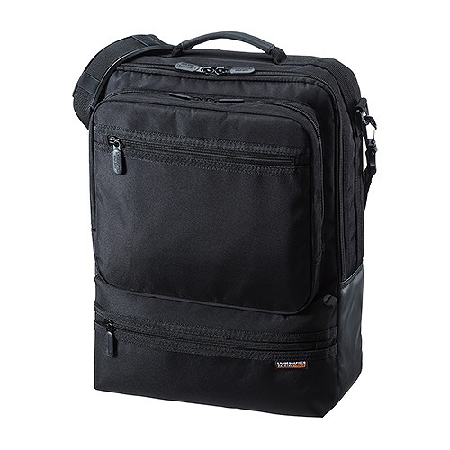 サンワサプライ(Sanwa Supply) 3WAY商行為御徒面子 縦型 通い用 BAG-3WAY23BK(30606) 文具、ステーショナリー-キッチン、日用品、文具-その他事務用品