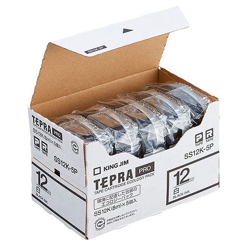 �L���O�W��(Kingjim) �e�v��PRO �e�[�v�J�[�g���b�W �� �����F1��(5��) SS12K-5P(60068)