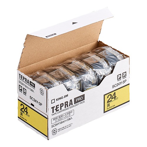 �L���O�W��(Kingjim) �e�v��PRO �e�[�v�J�[�g���b�W �� �����F1��(5��) SC24Y-5P(60241)