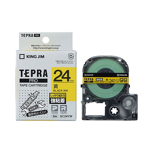 �L���O�W��(Kingjim) �e�v��PRO �e�[�v�J�[�g���b�W ��/������ ���S�����x�� SC24YW(73235)