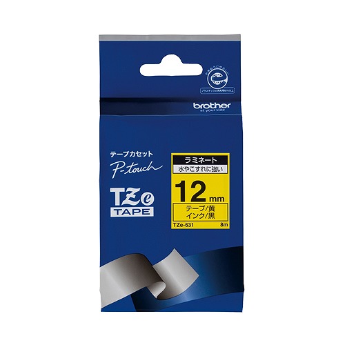 �u���U�[�H�� �s�[�^�b�`�e�[�v ��/�� 12mm TZE-631(09735)