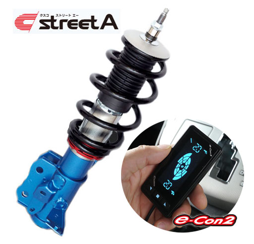 クスコ street A 車高調整サスペンションキット【e-con2セット】 404 61J CN＋00B 60J 1010 入数：1台分 マツダ ロードスター