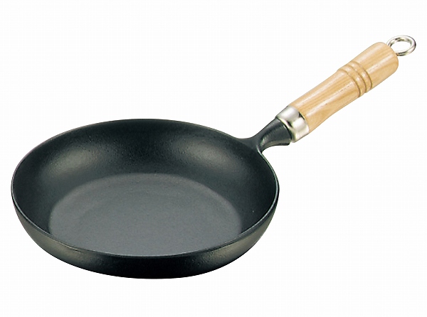 Yahoo! Yahoo!ショッピング(ヤフー ショッピング)南部鉄 木柄 オムレツパン 18cm 0200900