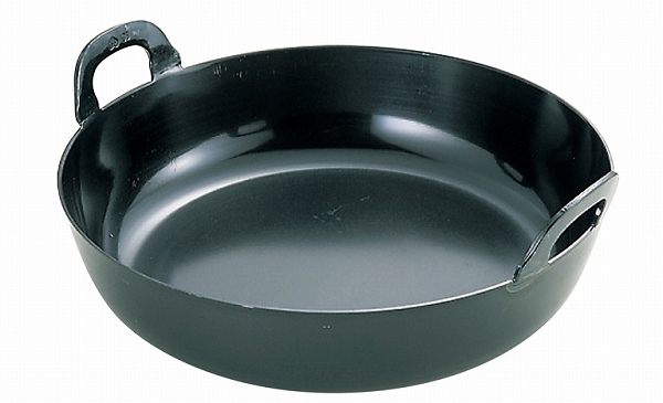 鉄 プレス 厚板 揚鍋 51cm 0229000