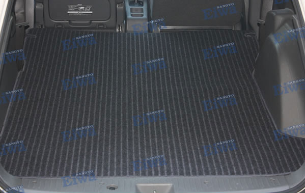 自動車 デラックス 荷室マット ビクトリー・ブラック 1枚もの ekワゴン