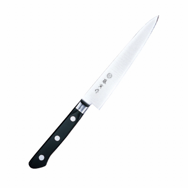藤次郎 割込口金付 ペティーナイフ 藤寅作 15cm FU-802(072260-015)