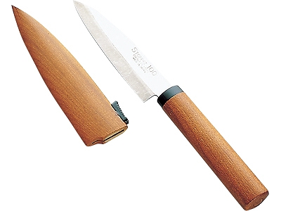 ストッパー100 桜鞘フルーツナイフ 9.5cm ステンレス製 (028684-001)