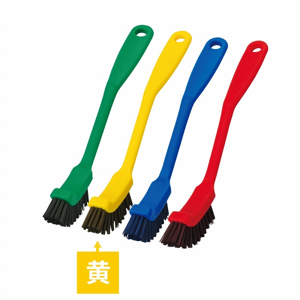 HPMディッシュ磁性ブラシ スリム 黄 57013(019842-002)