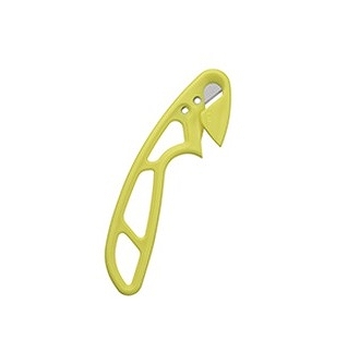 異物混入対策フックナイフ イエロー 入数：1セット(20本入) (072435-012)