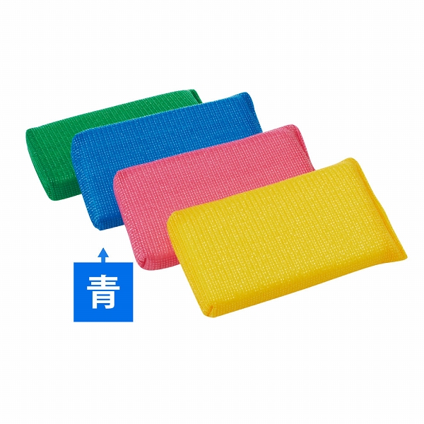 3M(スリーエム) 高耐久ネットスポンジ アオ 薄手 入数：1セット(10個) No.9300BLU10P USU(024138-003)