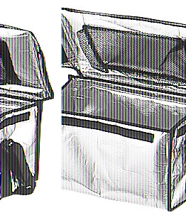 スマイル 保温・保冷用ボックス ED バッグS型 24L ブロック無 ABTA22