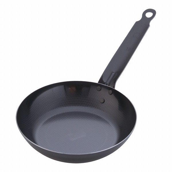 スーパーエンボス加工 超鉄鍋フライパン 18cm AHLJ718