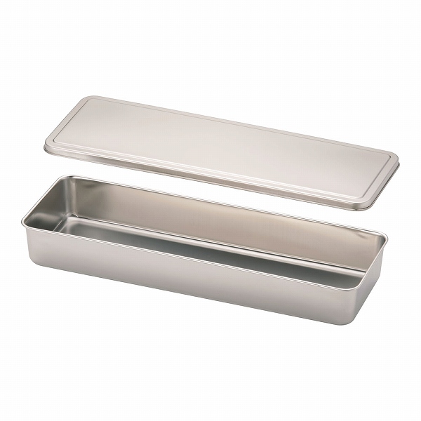 18-8 調味料入蓋付バット 4長型 AHT42