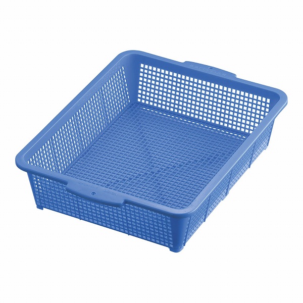 イケダ 細目角篭 ブルー 30号 AKG04030