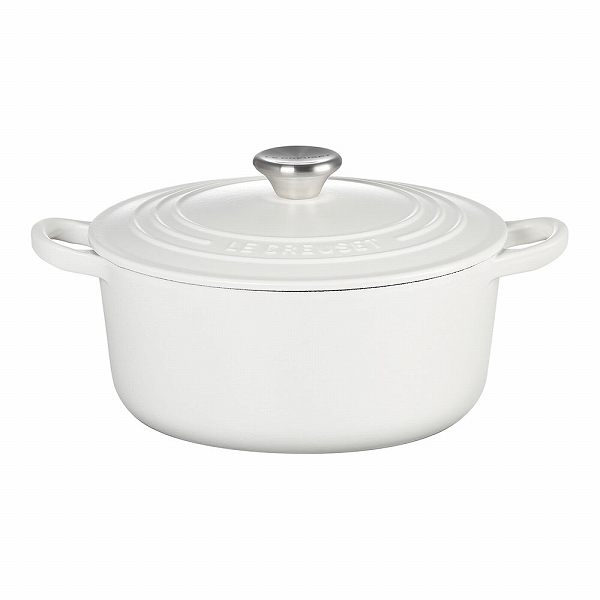 ル・クルーゼ(Le Creuset) ココット・ロンド コットン 24cm 2101(AKK9211 ...