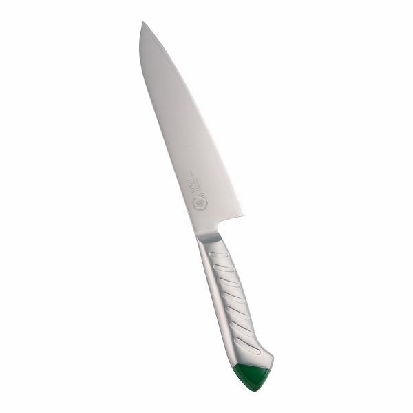 下村工業 牛刀 龍治 ステンカラー グリーン 18cm RYS-13G(ALY8804)