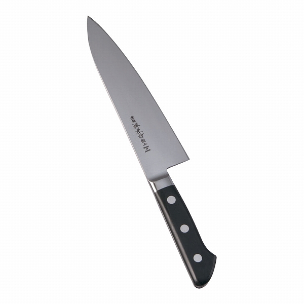 青木刃物製作所 日本鋼 洋出刃 18cm 両刃 ツバ付 ANH04018