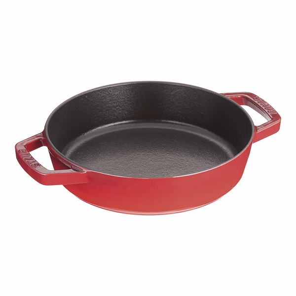 Yahoo! Yahoo!ショッピング(ヤフー ショッピング)ストウブ（Staub） 両手フライパン チェリー 20cm 鋳鉄 40511-661（ASTN302）