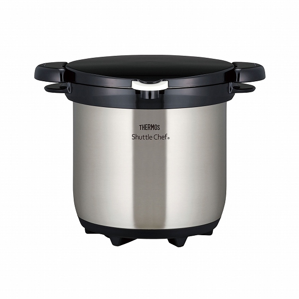 サーモス(THERMOS) 真空保温調理器 シャトルシェフ クリアステンレス 4.5L KBG-4500(ASYG103)