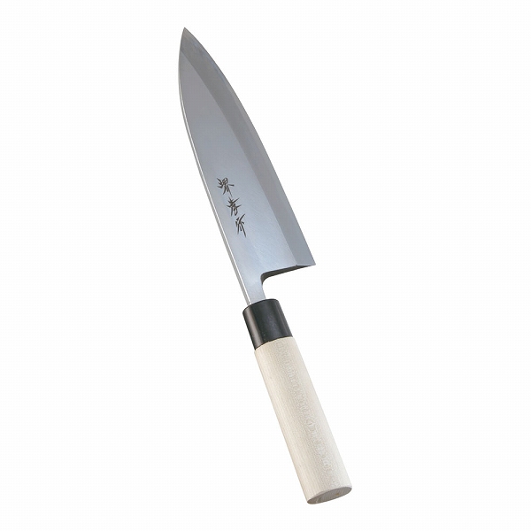 青木刃物製作所 出刃 霞研 19.5cm 片刃 ATK29019