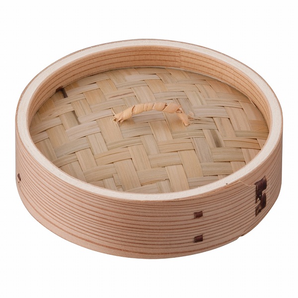 杉 中華セイロ 蓋 13cm 安心コート加工 ATYB402