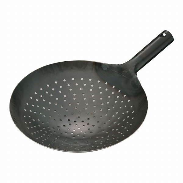 山田工業所(Yamada Kougyoujyo) 穴明ザーレン鍋 30cm 板厚1.2mm 鉄 AZC0130