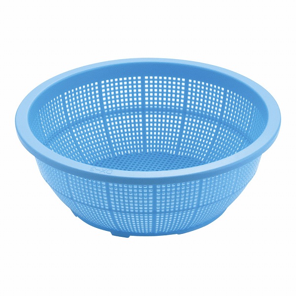 イケダ DX丸ざる ブルー 3号 AZL03003