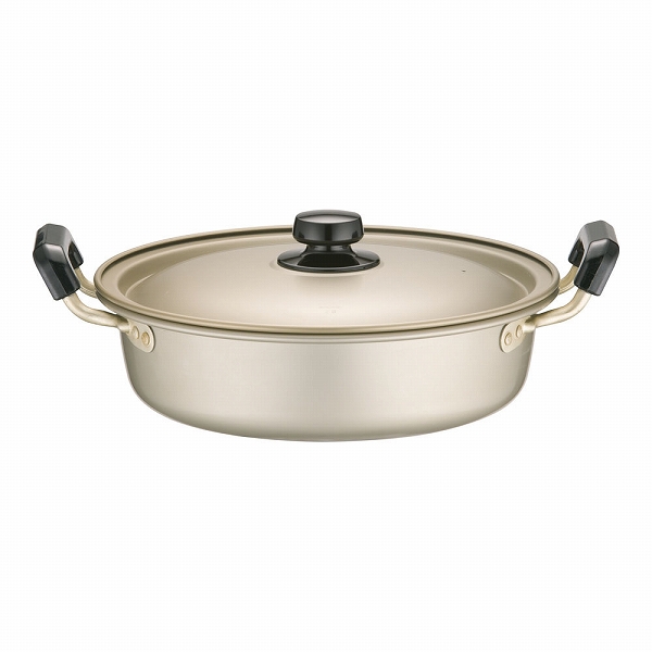 アカオ(AKAO) しゅう酸 実用鍋 28cm 浅型 硬質 AZT8806 : 506450000 : オートパーツエージェンシー2号店