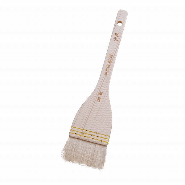 一高 NEO料理刷毛 華月 60mm 山羊毛 BHK7804