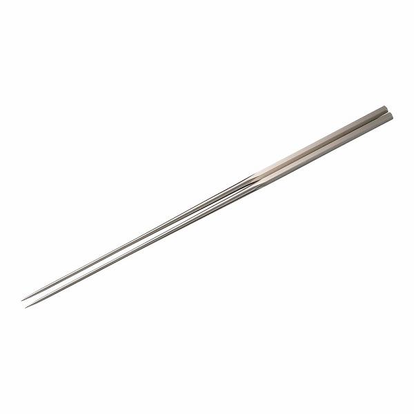 金口製作所 本焼ステンレス 六角柄盛箸 180mm 1218(BML1702)