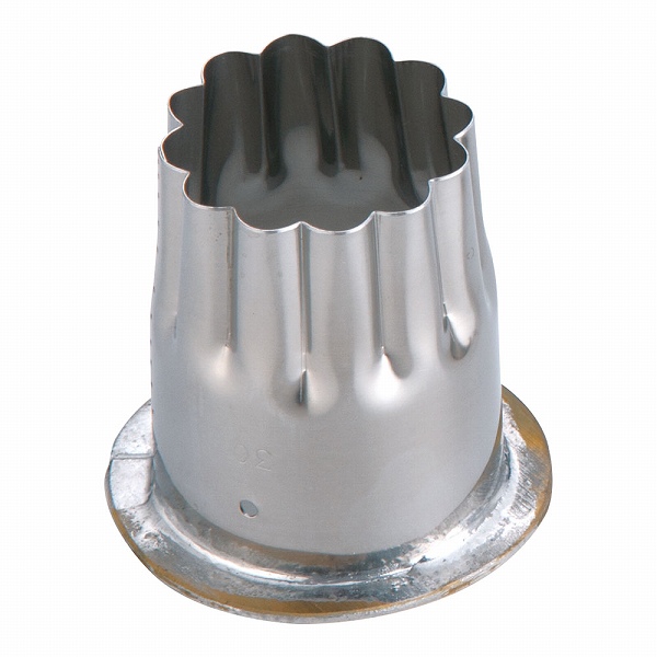 18-8 穴クリ芯抜型 外仕上げ用 菊 30mm用 BNKD803