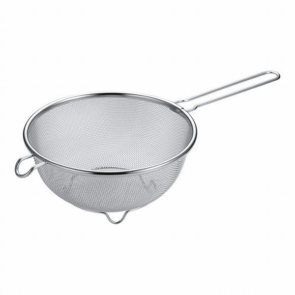 金伊工業 18-8 足付ストレーナー 18cm BST8302