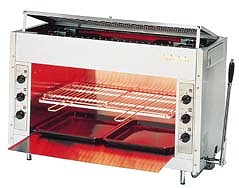 リンナイ(Rinnai) ガス赤外線グリラー ペット 大 12・13A 上火式 RGP-46SV(DGLE502)