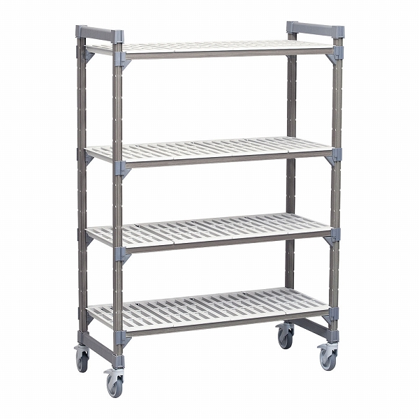CAMBRO(�L�����u��) �ړ��p�J���V�F���r���O�Z�b�g �v���~�A�� �J���V�F���r���O�G�������c�V���[�Y 610×1220×H1778 4�i �x���`�^ EMU244870V4(DKY8903)