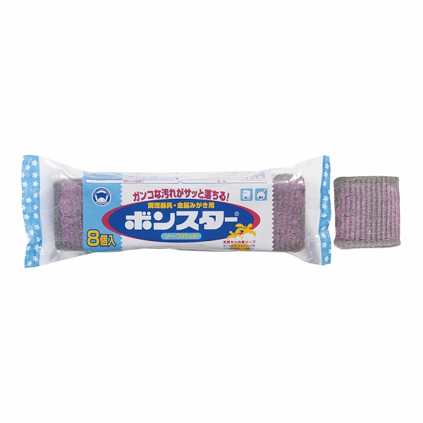 Yahoo! Yahoo!ショッピング(ヤフー ショッピング)ボンスター（Bonstar） ソープパッド 石けん付 入数：1袋（8個入） B-104（JBV03）