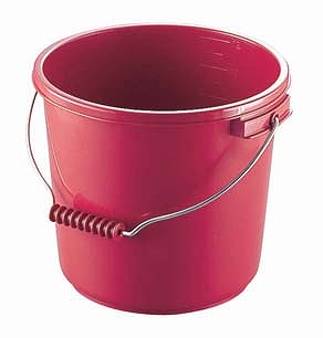 Yahoo! Yahoo!ショッピング(ヤフー ショッピング)エンテック（Entec） ポリプロバケツ13 レッド 約13L PO-13A（KBK2602）