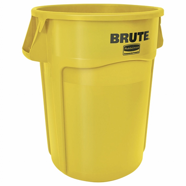 ラバーメイド(Rubbermaid) ユーティリティコンテナ ブルート イエロー 166.5L RM264360UT(KBL5312)
