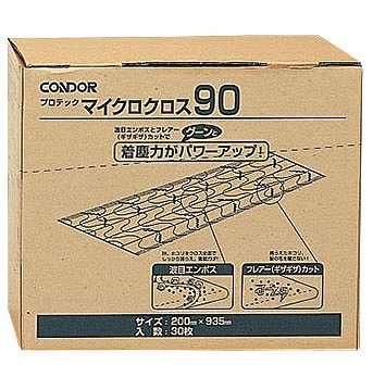 Yahoo! Yahoo!ショッピング(ヤフー ショッピング)CONDOR（コンドル） マイクロクロス プロテック 90 入数：30枚入 C-75-15（KDS611）