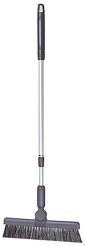 Yahoo! Yahoo!ショッピング(ヤフー ショッピング)テラモト（TERAMOTO） アルミハンドルBM-2ホーキ グレー 26cm 伸縮柄 CL-465-220-7（KHC4001）
