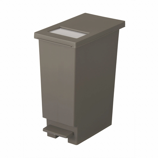 トンボ プッシュ＆ペダル ユニード ブラウン 20L 蓋付 20S(KNC0106)