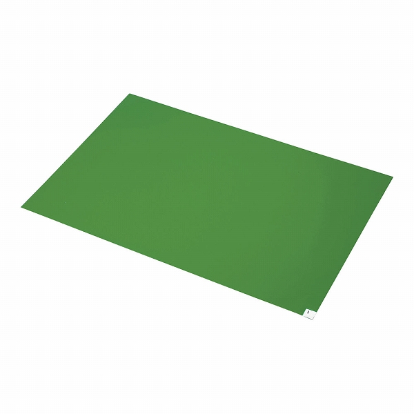 エコノミー粘着マット 緑 600×900 薄手タイプ 入数：10シート入 BSC-84301(KNV0601)