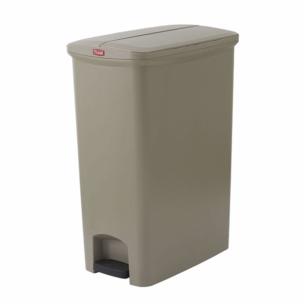トラスト(Trust) ステップオンコンテナ ベージュ スリム 30L 左右開き 1301(KTLN301)