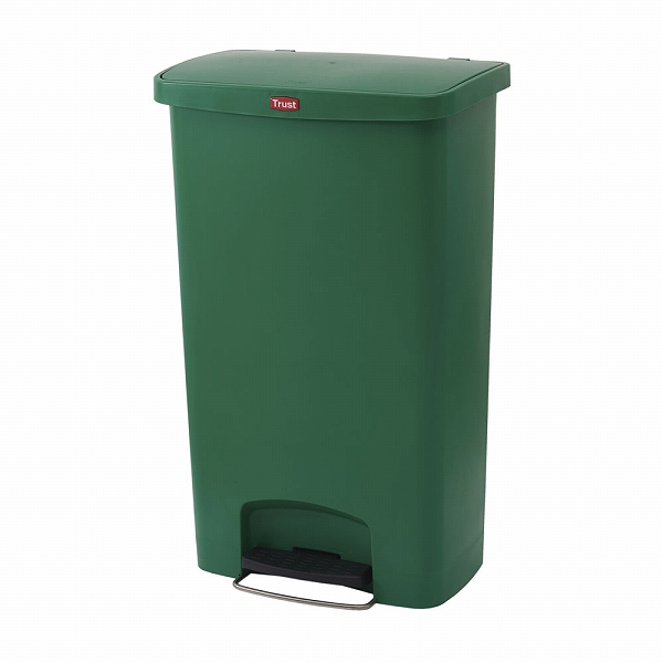 トラスト(Trust) ステップオンコンテナ グリーン ワイド 30L 袋止め付き 1306(KTLN412)