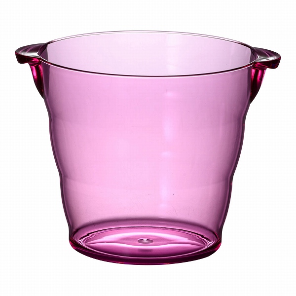 TKG アイスバケット レッド 2L アクリル KY-278-R(PAIBX02)