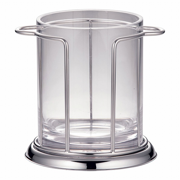 アイスペール ピューターメッキ仕上げ 1.2L ストレート型 PAID402