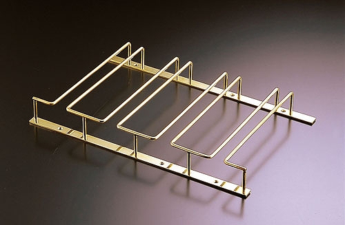 24金メッキ グラスフレーム 4連 PGL6802