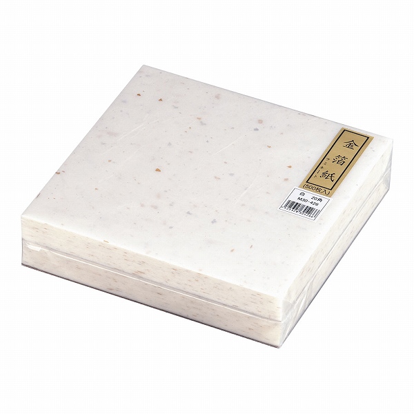 マイン(Mine) 金箔紙ラミネート 白 20cm角 入数：1セット(500枚入) M30-426(QKV23426)